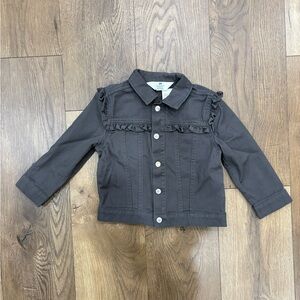 Toddler Girl H&M Charcoal Jean Jacket